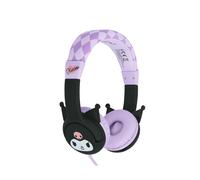 OTL Technologies Kuromi Wired Headphones in Lilac and Black or Kids 3-7 Years