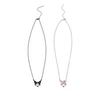 Kuromi & My Melody 2-Piece Bestie Necklace Set