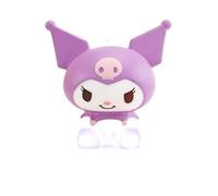 Kuromi Night Light - Official Sanrio Mood Lamp for Kids & Teens - Kawaii Bedroom Decor - Cute Hello Kitty Collectible Gift - Battery Operated