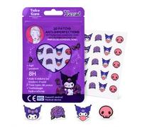 Kuromi Pimple Patches - 20 Count Hydrocolloid Acne Patches Spot Treatment Invisible Acne Dots Stickers Day Night Blemish Patch Skincare Cute Stars Korean Skincare