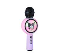 OTL Technologies Kuromi Popsing LED Light Up Wireless Karaoke Microphone with Voice Changer Mode
