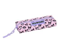 KUROMI Rectangular Children's Pencil Case, Children's Pencil Case, Ideal for School Age Children, Comfortable and Versatile, Quality and Resistance, 22 x 7 x 40 cm