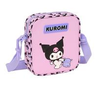 KUROMI - Small Messenger Bag, Children's Shoulder Bag, Ideal for Children from 5 to 14 Years, Comfortable and Versatile, Quality and Resistance, 16 x 4 x 18 cm