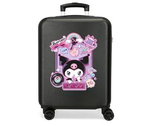Kuromi Sweet Dream, Children's Suitcase Made of ABS, Rigid and Lightweight Material, Double Wheels, Side Combination Lock, by Joumma Bags, Wonder, Talla única, Suitcase