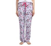 Kuromi Women's Punk Rabbit Allover Print Design Adult Lounge Pajama Pants For Men And Women, Grey, Large