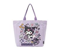 Kuromi XL Lightweight and Practical Shopping Bag - Kuromi Design Reusable and Comfortable to Carry