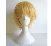 Kuroshitsuji Black Butler Finnian Wig Heat Resistant Synthetic Hair Cosplay Costume Wigs + Wig Cap