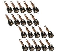 Kurrent Electric 20 Pieces Solder-Free Solderless 1/4 Connectors for Guitar Effects Patch Cables