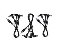 Kurrent Electric (3) Pack of 3 Way Split Effects Pedal DC Power Cables for CIOKS Power Supplies