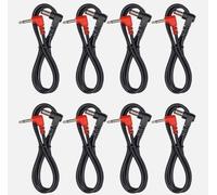 Kurrent Electric (8) Pack Effects Pedal Power Cables for use with SKB PS8 PS-45 Pedalboard Power