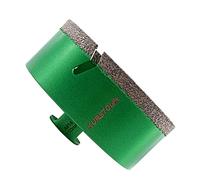 KURSTOL Diamond Core Drill Bits - 110mm with M14 thread Tile Hole Saws for Dry Drilling Porcelain Ceramic Tile Granite Marble Stone Vacuum Brazed Diamond Drill Bit