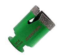 KURSTOL Diamond Core Drill Bits - 40mm with M14 thread Tile Hole Saws for Dry Drilling Porcelain Ceramic Tile Granite Marble Stone Vacuum Brazed Diamond Drill Bit