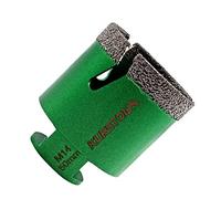 KURSTOL Diamond Core Drill Bits - 50mm with M14 thread Tile Hole Saws for Dry Drilling Porcelain Ceramic Tile Granite Marble Stone Vacuum Brazed Diamond Drill Bit