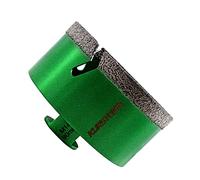 KURSTOL Diamond Core Drill Bits - 90mm with M14 thread Tile Hole Saws for Dry Drilling Porcelain Ceramic Tile Granite Marble Stone Vacuum Brazed Diamond Drill Bit