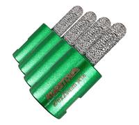 KURSTOL Diamond Mortar Raking Bit - 8mm x 25mm with M14 Thread for Brickwork Joint Mortar Removal Masonry,Stone,Concrete Angle Grinder Bit (Pack of 4)