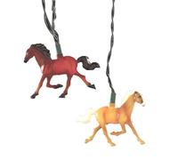 Kurt Adler 10-Light Running Horse Indoor/Outdoor Light Set