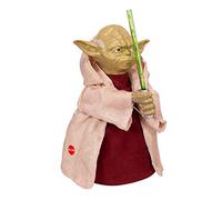 Kurt Adler 12-Inch Battery-Operated Star Wars Yoda with LED Light Saber Treetop