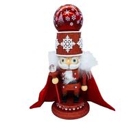 Kurt Adler 14.5" Hollywood Nutcrackers™ Musical Red Soldier with Water Globe Nutcracker