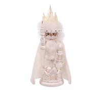 Kurt Adler 15-Inch Hollywood White Winter LED Hat Nutcracker