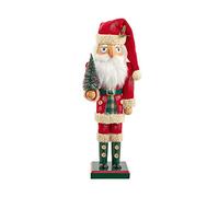 Kurt Adler 15-Inch Wooden Santa Nutcracker