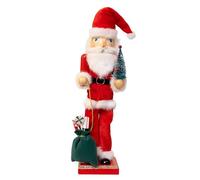 Kurt Adler 15" Santa with Gifts & Tree Nutcracker!
