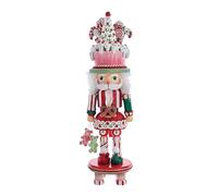 Kurt Adler 18" Hollywood Nutcrackers™ Red Base Candy and Cake Hat Nutcracker