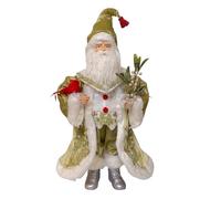 Kurt Adler 18" Kringles Mistletoe Kisses Santa Table Piece