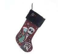 Disney Kurt Adler 19 Inch Nightmare Before Christmas Stocking, Black