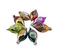 Kurt Adler 30-MM Early Years Glass Oval Ornaments