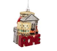 Kurt Adler 5-Inch Glass Rome Cityscape Ornament