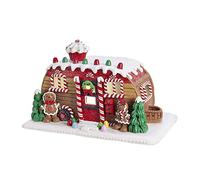 Kurt Adler 6-Inch Gingerbread Camper House Table Piece