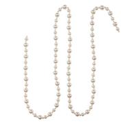 Kurt Adler 6'Plastic Pearl Garland