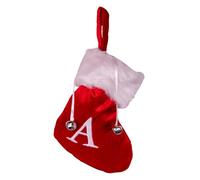 Kurt Adler 7" Red and White Monogram "A" Mini Christmas Stocking