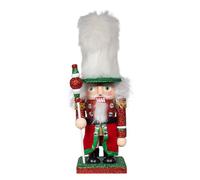 Kurt Adler 9-inch Hollywood Nutcrackers™ Red, Green & White Soldier Nutcracker