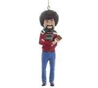 Kurt Adler Bob Ross "Happy Little Christmas" Figural Ornament