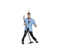 Kurt Adler Elvis Presley Hound Dog Elvis with Mic 4 1/4-Inch Ornament