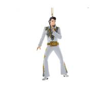 Kurt Adler Elvis Presley in Arabian Jumpsuit Ornament 5.25 Inch Multicolor