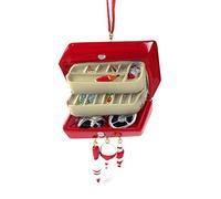 Kurt Adler Fishing Tackle Box Christmas Ornament