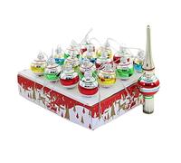 Kurt Adler GG1401 Miniature Ornaments And Treetop, Set Of 16