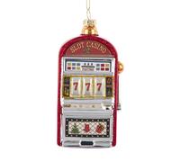 Kurt Adler Glass Slot Machine Ornament