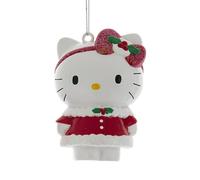 Kurt Adler Hello Kitty™ in Red and White Sweater Dress Ornament