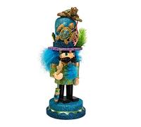 Kurt Adler Hollywood Nutcracker with Sea Turtle Hat, 11-Inch