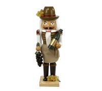 Kurt Adler J1160 Wooden Wine Grower Nutcracker, 15-Inch