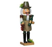 Kurt Adler J1160 Wooden Wine Grower Nutcracker, 15-Inch