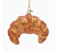 Kurt Adler NB1551 Noble Gems Croissant Ornament, 4-inch High, Glass