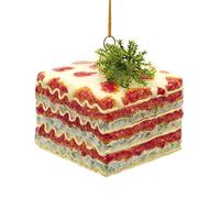 Kurt Adler Noble Gems Food Lasagna Cheese Italian Christmas Tree Ornament Decor