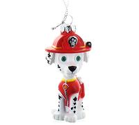 Kurt Adler Paw Patrol Marshall Dalmatian Firefighter Puppy Blow Mold Christmas Ornament