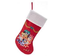 Kurt Adler Printed Bluey and Family Christmas Party Stocking, 19"
