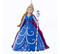 Kurt Adler Resin Snow Princess Ornament, 4.75-Inch