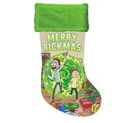 Kurt Adler Rick and Morty Satin Stocking